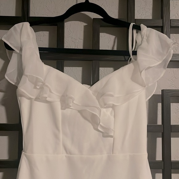 Premier Amour Short Sleeve Midi Sheath Dress - Picture 5 of 9